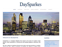 Tablet Screenshot of daysparkes.com